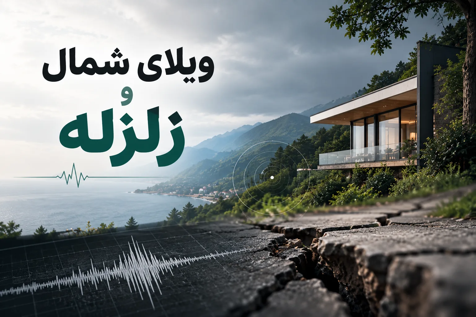 فيلا مقاومة للزلازل في شمال إيران: ٦ قرارات تصميمية مهمة من اليوم الأول