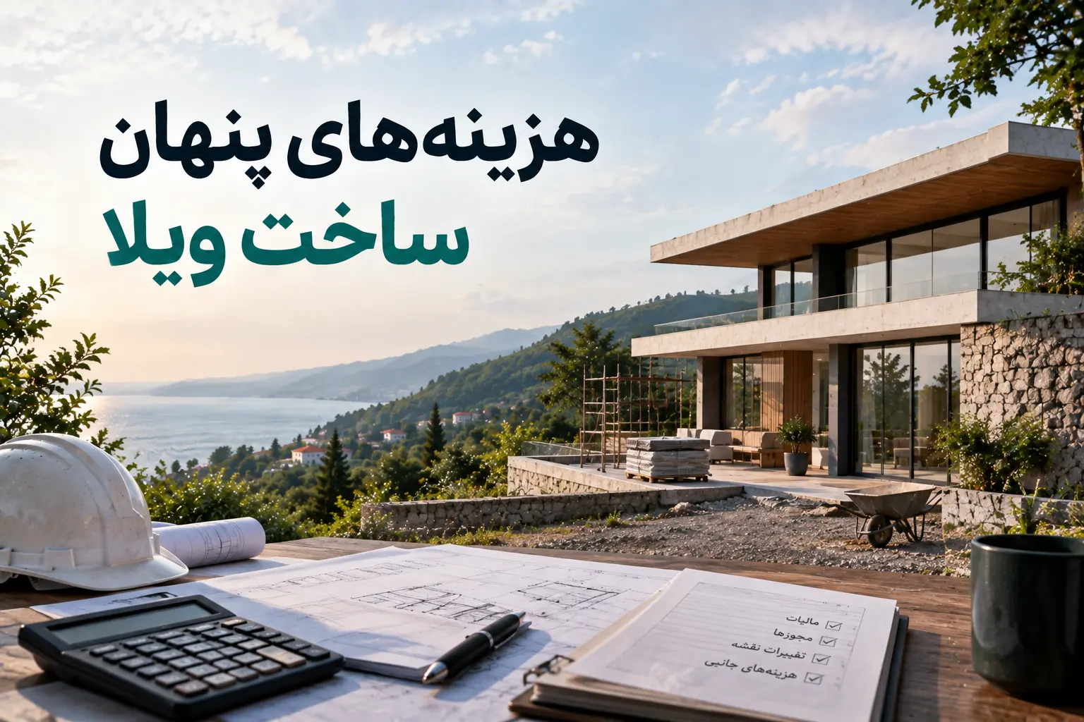 التكاليف الخفية لبناء فيلا في شمال إيران: ٩ بنود تغيب عن التقدير الأولي